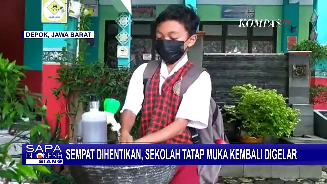 Setelah Dihentikan Sementara, Seluruh Sekolah di Depok Kembali Gelar PTM
