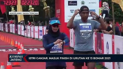 Istri Ganjar, Masuk Finish di Urutan ke 13 Bomar 2021