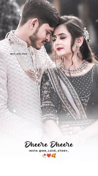 Dheere Dheere Paas Aa Rahi Hai | Status | Old Love Song | Full Screen | Mn Love Story Status