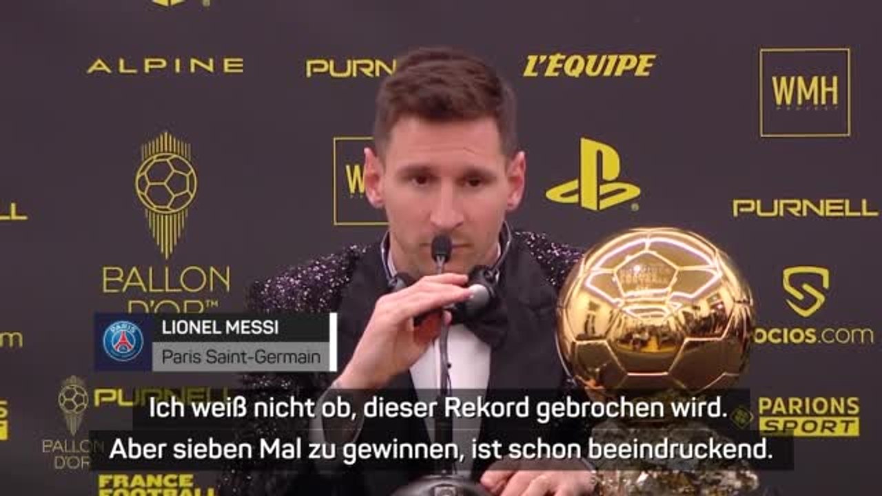 Messi: 'Weiß nicht, ob der Rekord gebrochen wird'