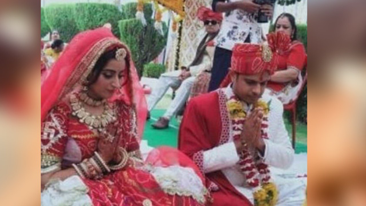 Neil & Aishwarya wedding: Aishwarya Sharma और Neil की हुई शादी, पहली photo आई सामने |  FilmiBeat