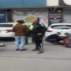 ESENYURT'TA UÇAN ÇATIYLA YERE DÜŞEN 2 İŞÇİ AĞIR YARALANDI