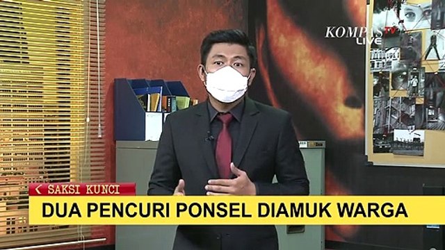 Ketahuan Curi HP dari Pedangang, Pelaku Babak Belur Diamuk Warga