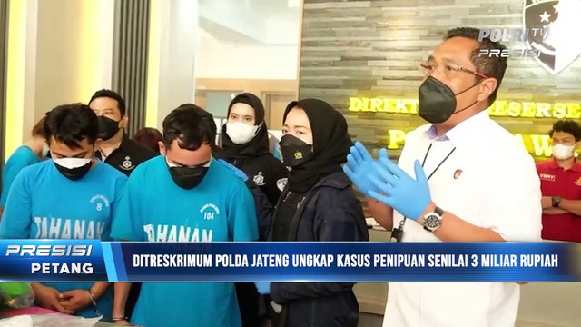 Polda Jawa Tengah Ungkap Kasus Penipuan dengan Modus Gendam