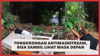 Tongkrongan Antimainstream, Pas Nongkrong Bisa Sambil Lihat Gambaran Masa Depan