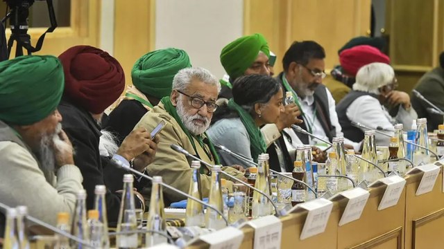 Farmers hold review meeting over future course of action