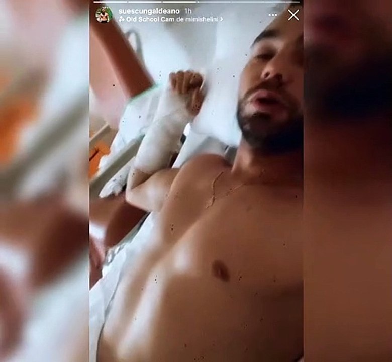 Cristian Suescun, ingresado a causa de un operación complicada