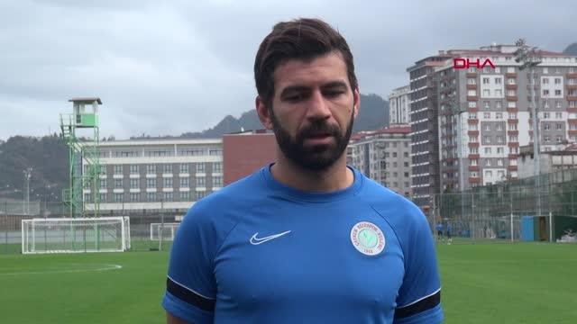 SPOR Çaykur Rizesporlu Selim Ay Fenerbahçe maçından puan ya da puanlarla dönmek istiyoruz