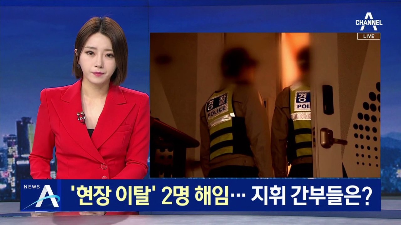 ‘현장 이탈’ 경찰 2명 해임…지휘 간부들은?