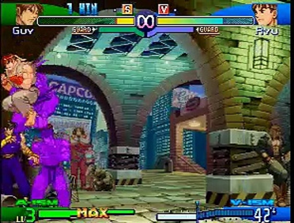 Street Fighter Alpha 3 online multiplayer - psx