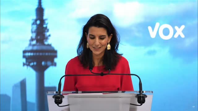 Rocío Monasterio confirma el acuerdo entre PP y Vox para los Presupuestos de Madrid