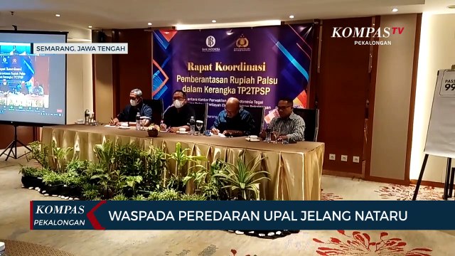 Waspada Peredaran Uang Palsu Jelang Natal dan Tahun Baru