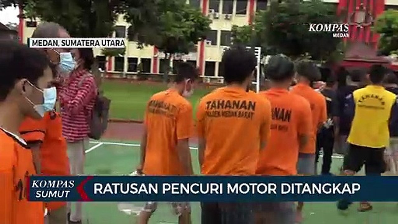 147 Pelaku Pencurian Sepeda Motor Berhasil Diringkus Polisi