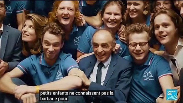 Présidentielle : le polémiste d'extrême droite Éric Zemmour annonce sa candidature