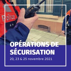 Vaste opération de sécurisation de la zone de police de Namur