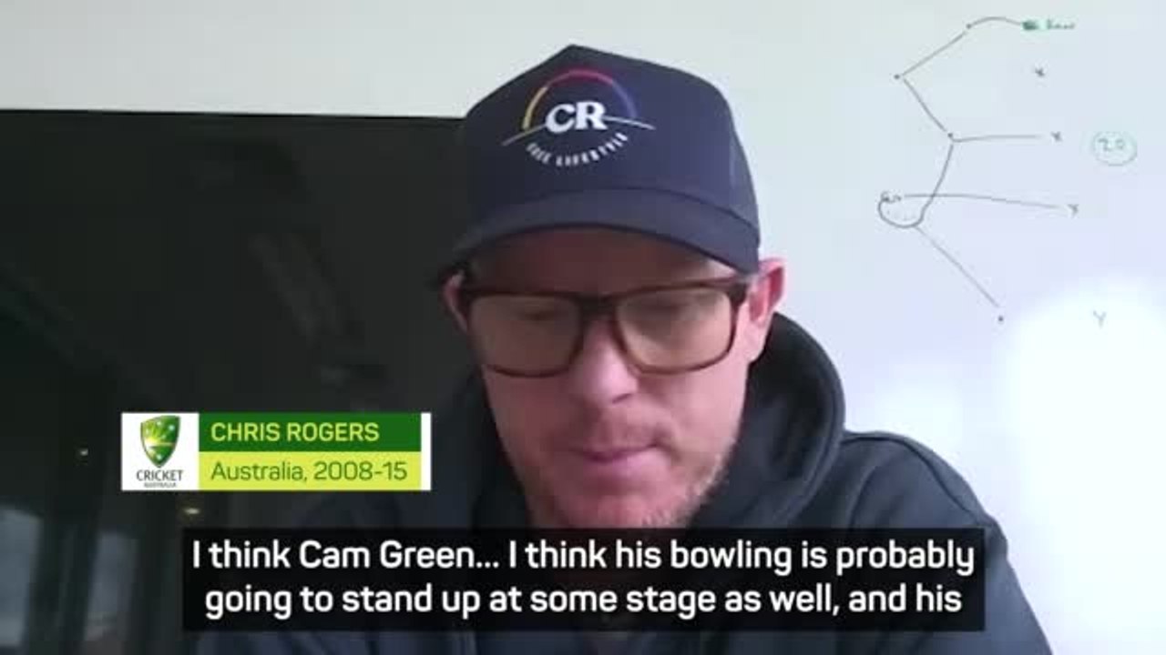Rogers excited by "different beast" Cam Green ahead of Ashes