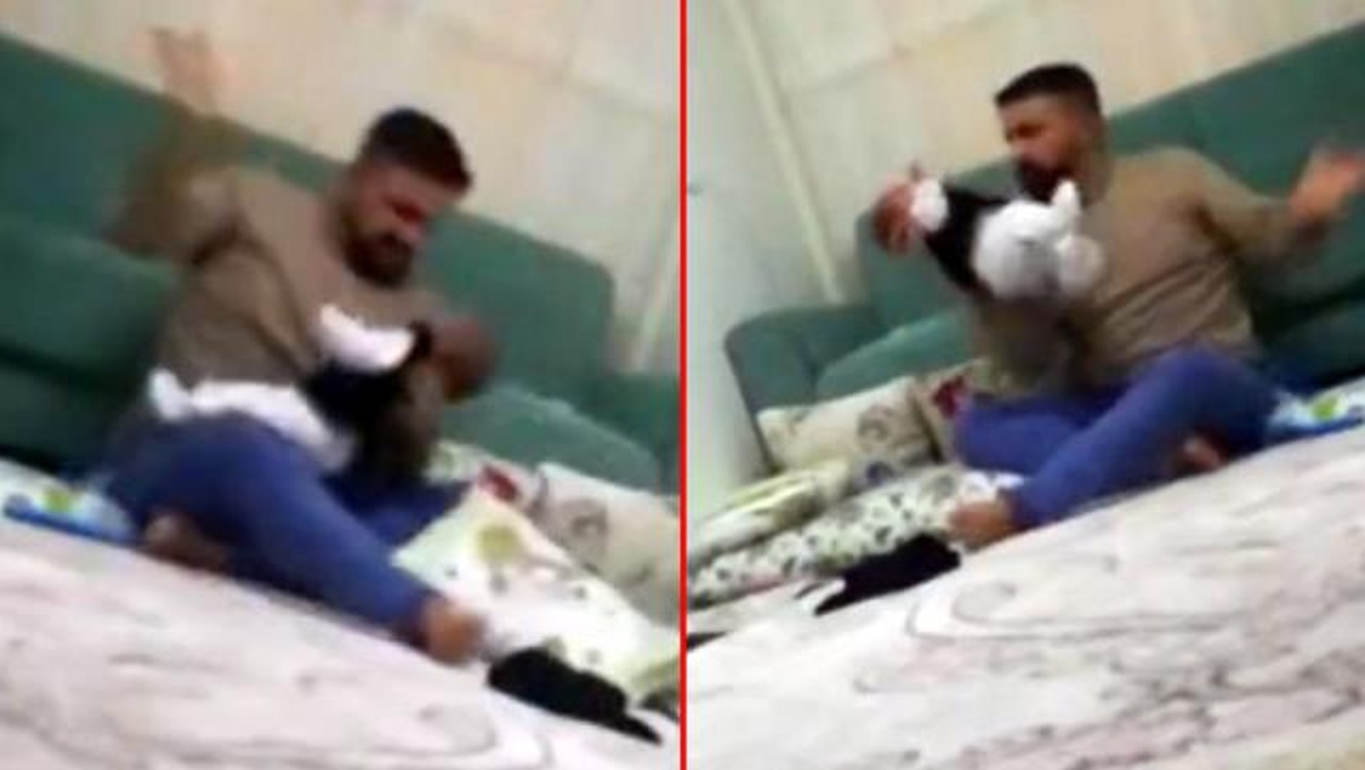 cigliklari bile onu durduramadi cani baba 3 aylik bebegini acimasizca dovdu dailymotion video
