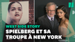 Steven Sielberg  encensé par les acteurs de "West Side Story", lors de l'avant-première à New York
