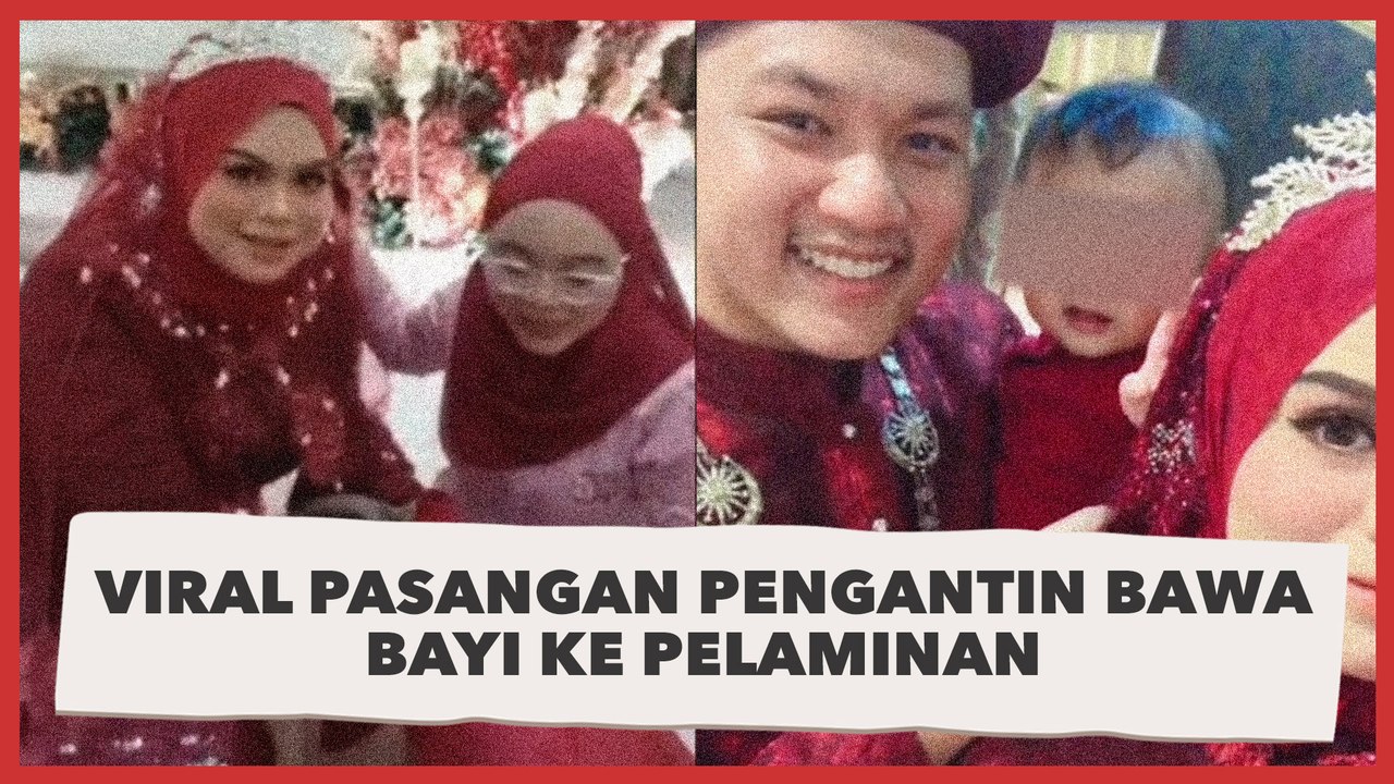 Viral Pasangan Pengantin Bawa Bayi ke Pelaminan, Awalnya Tak Berniat Gelar Resepsi