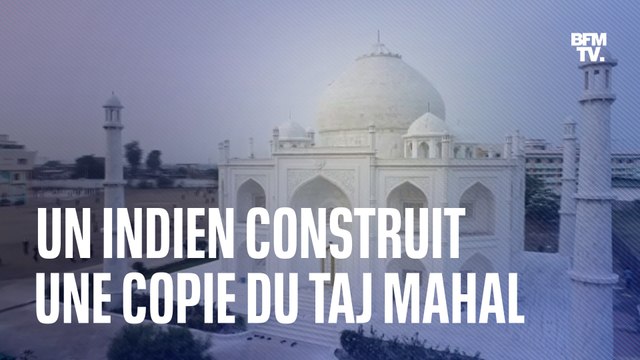En Inde, un homme d'affaires construit une copie du Taj Mahal pour déclarer son amour à son épouse