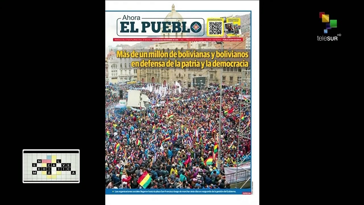 En Clave Mediática 30-11: Xiomara Castro lidera elecciones con un 53.61%