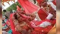Neil & Aishwarya wedding: Aishwarya Sharma मंडप में दुपट्टे से इतना हुई परेशान Video | FilmiBeat