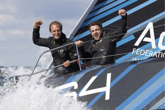 Transat Jacques Vabre: Jonas Gerckens termine 4e