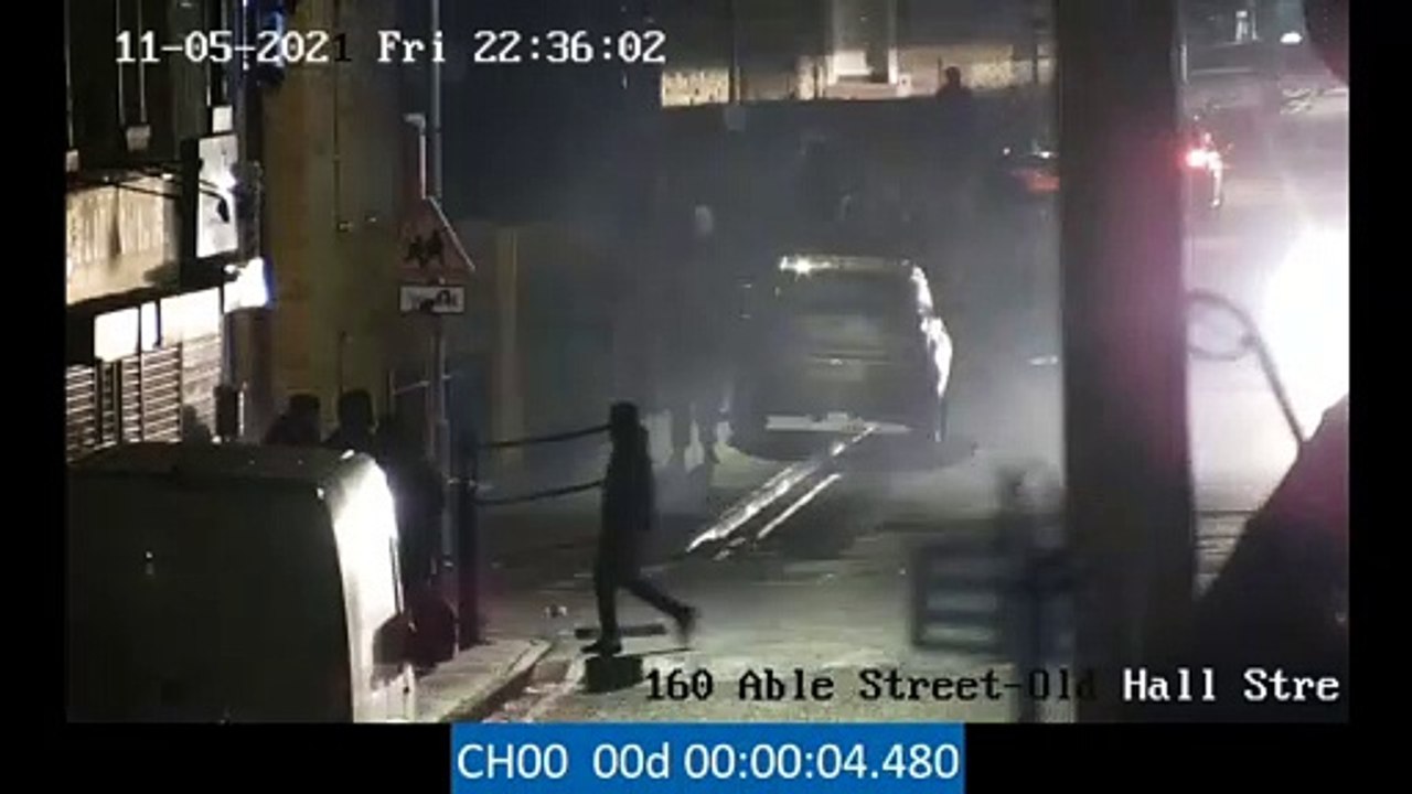 Fire engines attacked in Burnley