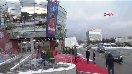 Son dakika haberleri! Bakan Çavuşoğlu, NATO ATTA Kongre Merkezi'nde