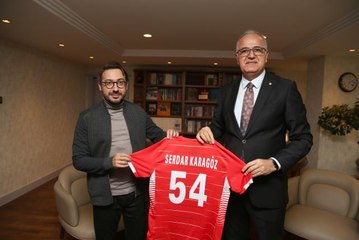 AA Genel Müdürü Karagöz, Voleybol Federasyonu Başkanı Üstündağ'ı kabul etti