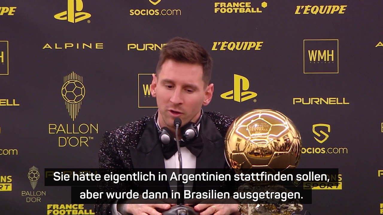 Messi über Copa America: 'Habe nicht aufgegeben'
