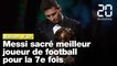 Ballon d'Or: Lionel Messi sacré meilleur joueur de football pour la 7e fois