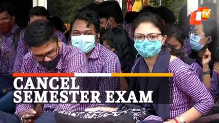 Odisha University of Agriculture & Technology Students Gherao VC Office