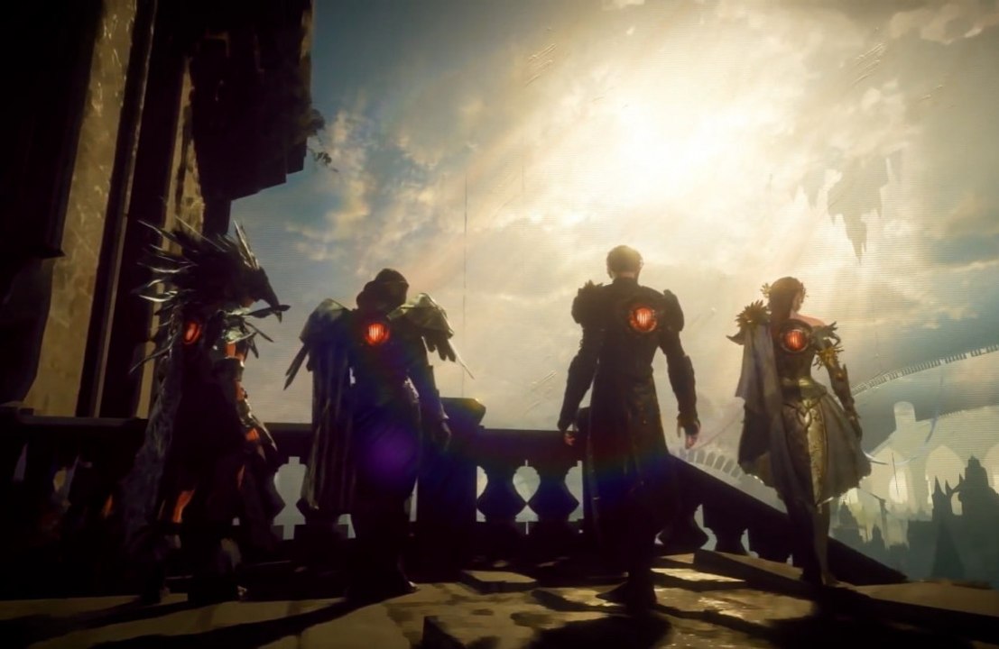 Babylon's Fall uses gear and emote assets from Final Fantasy 14