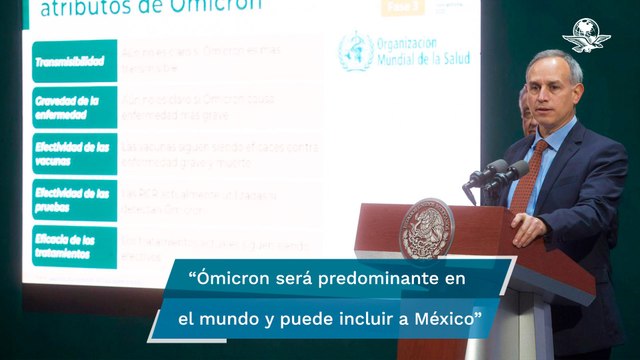 Ante ómicron, la mayor preocupación es la desigual distribución de vacunas: López-Gatell