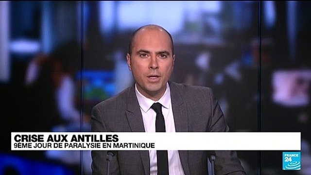 Crise aux Antilles : 9ème jour de paralysie en Martinique