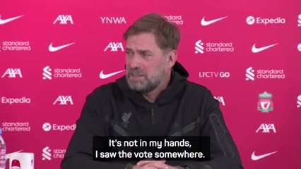 Tải video: 'It's your fault'! - Klopp shocked by Salah's Ballon d'Or ranking