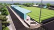 Computer generated vision of new stand at South Shields Football Club's 1st Cloud Arena