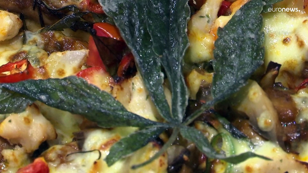 Cannabis-Pizza in Bangkok