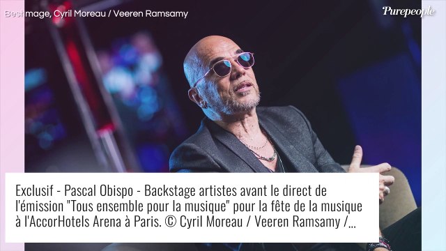 Mon état ne me le permet pas... Pascal Obispo s'exprime après son malaise