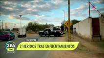 Policías y civiles armados protagonizan enfrentamientos en Zacatecas