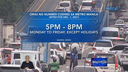 5pm-8pm number coding, ipatutupad na bukas; MMDA, mag-a-adjust kung malala pa rin ang traffic | Saksi