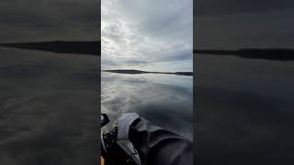 Jet Ski Ride on Beautifully Reflective Calm Lake