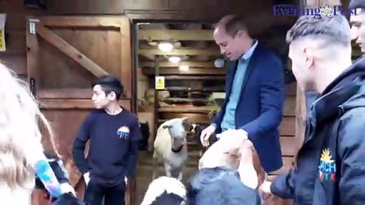 Prince William visits the CATCH charity in Harehills, Leeds