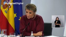 Yolanda Díaz no aclara sus polémicas declaraciones del 8M