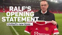 Rangnick 'couldn't turn Man United down'