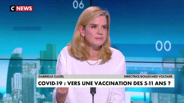 Gabrielle Cluzel : «Je trouve ça scandaleux d'envisager actuellement la vaccination des enfants»
