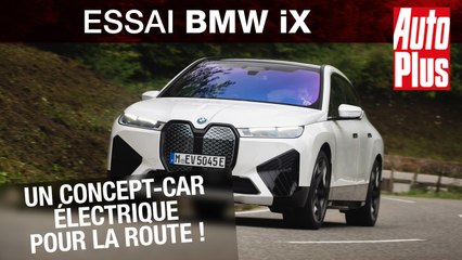 Essai BMW iX : un concept-car électrique pour la route !