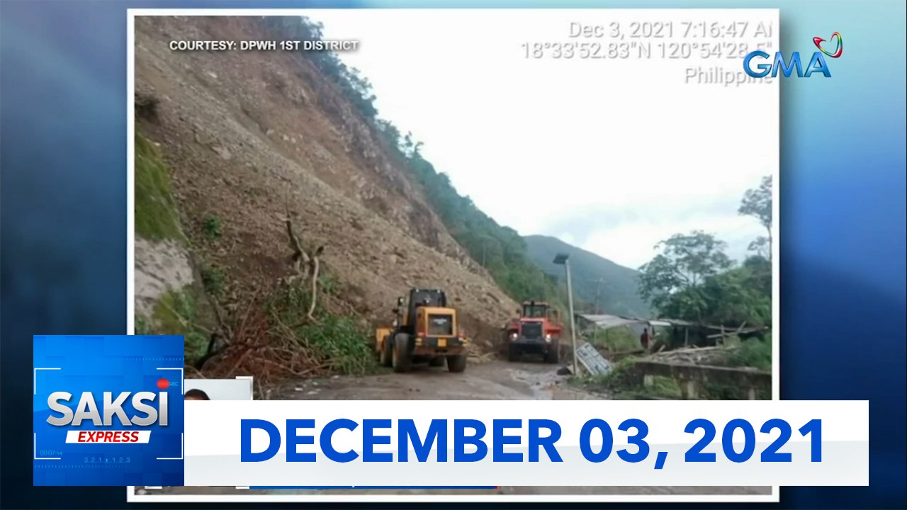 Saksi Express: December 3, 2021 [HD]