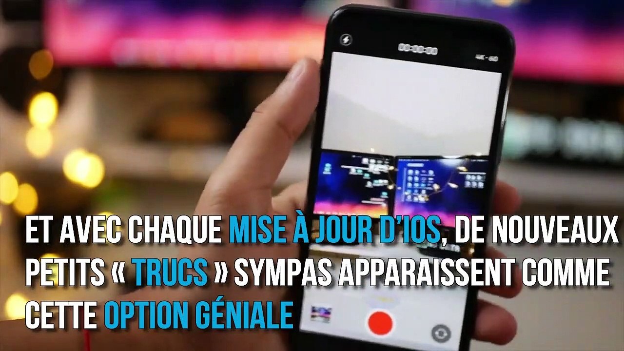 Votre iPhone a un bouton secret et il est juste génial